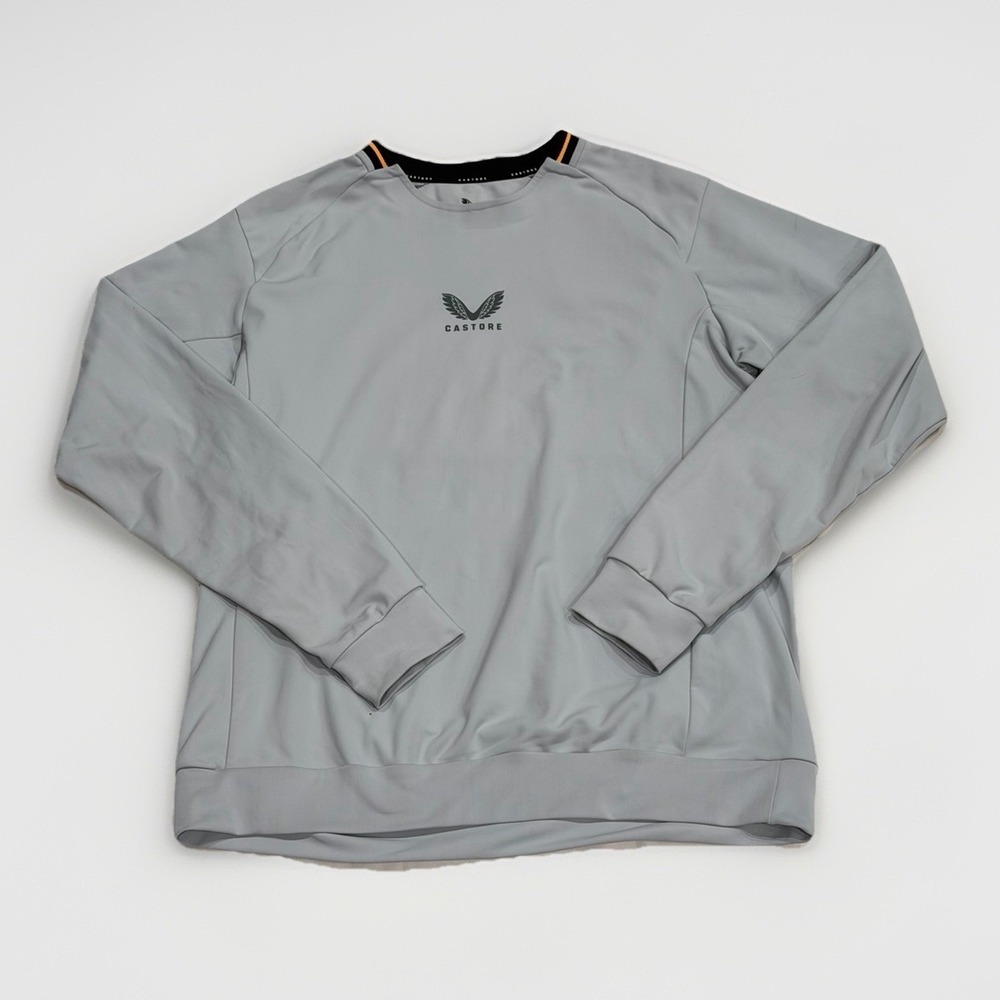 Castore Crewneck Men's Medium Gray McLaren‎ Official F1 Team Performance